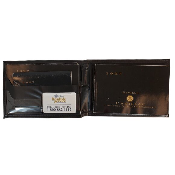 1997 Cadillac Seville Owners Manual, Brochure, Maintenance Log, Warranty w/ Case - Picture 3 of 8